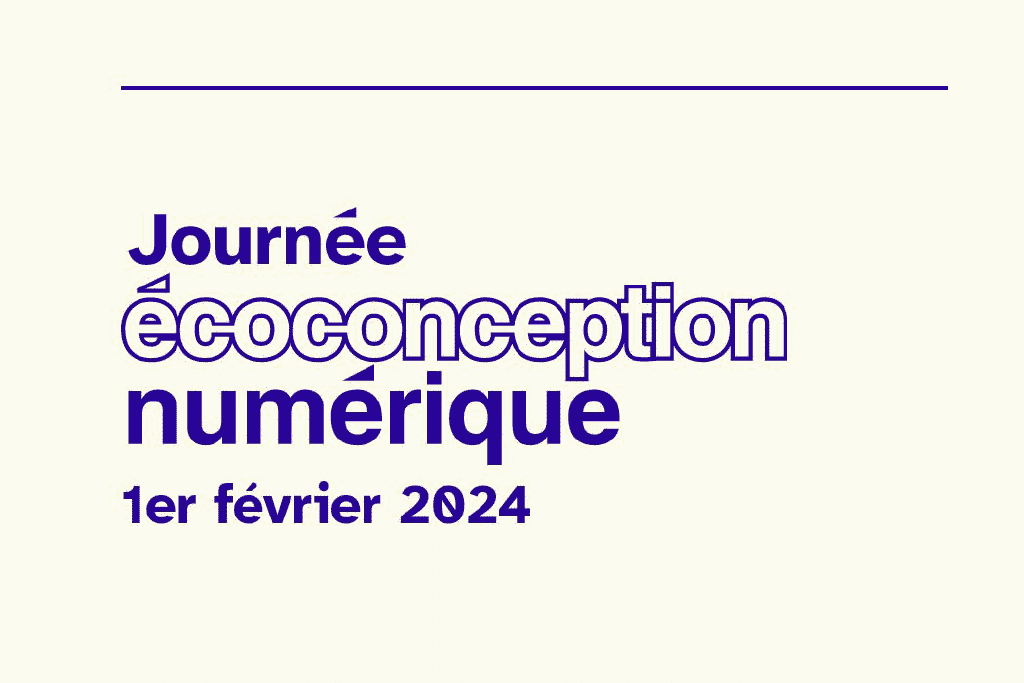 Journée de l’écoconception numérique 2024 . #JEN24